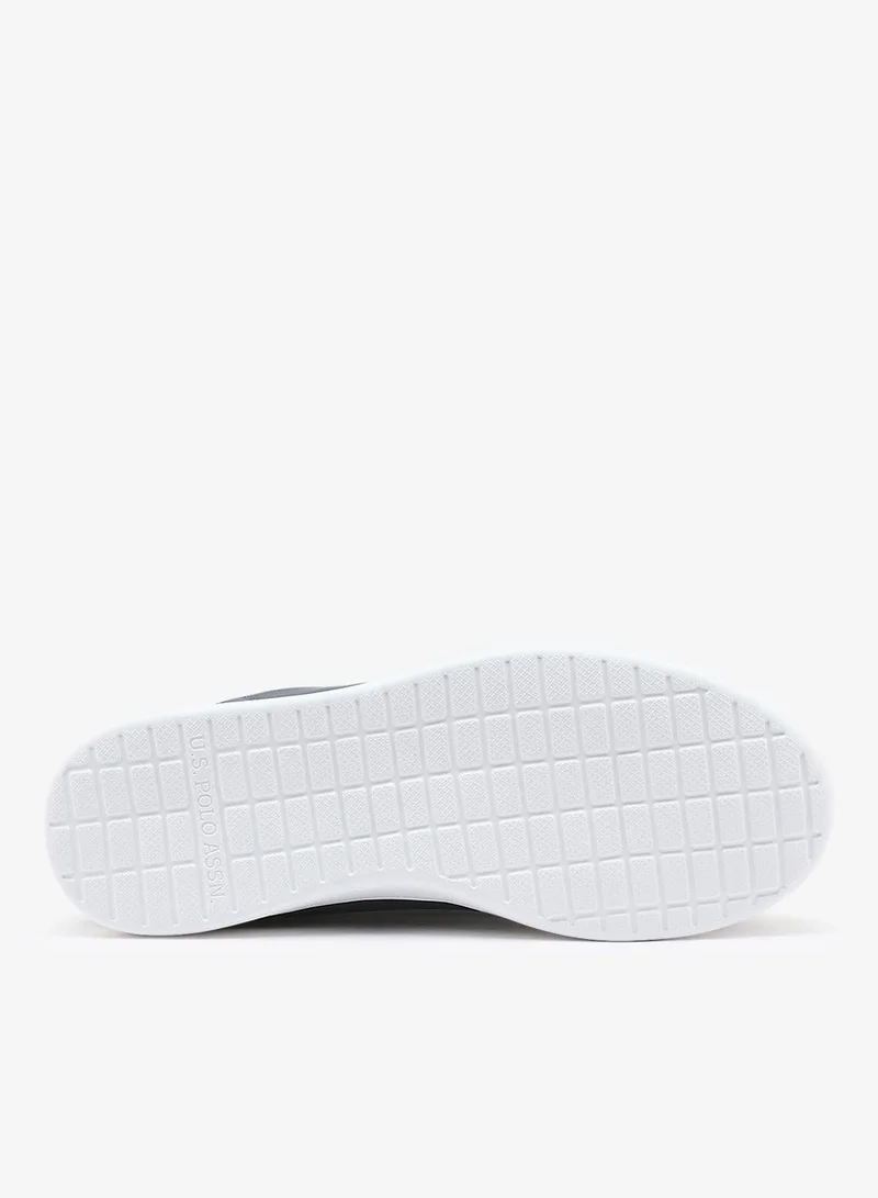 U.S. Polo Assn. Navy Women's Navy Sneakers with White Contrast – Bold Lace-Up Style for Striking Everyday Look for Women | Best Price UAE